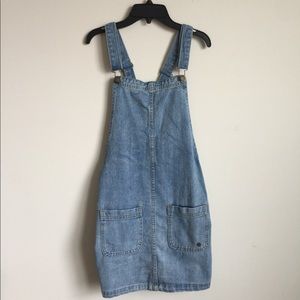 NWT Roxy Denim Overall Dress
